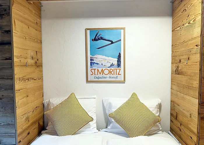 Apartament Bijou, Holz, Zentral, Mit Garage Und Pool -cb102-b Sankt Moritz