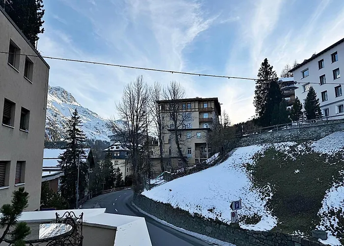 Bijou, Holz, Zentral, Mit Garage Und Pool -cb102-b Sankt Moritz