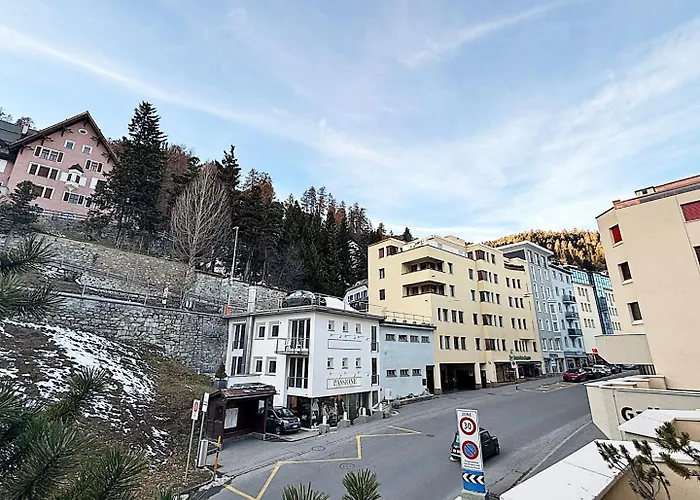 Apartament Bijou, Holz, Zentral, Mit Garage Und Pool -cb102-b Sankt Moritz
